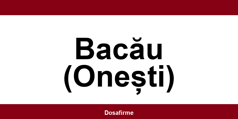 Program și date de contact ONRC Bacău (Onești) (Registrul Comerțului)