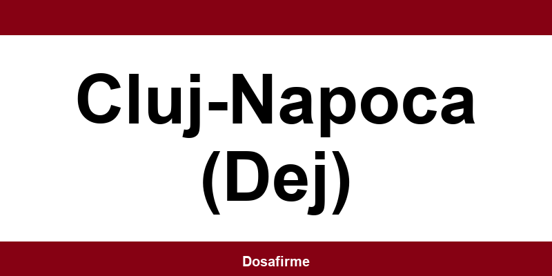 Program și date de contact ONRC Cluj-Napoca (Dej) (Registrul Comerțului)