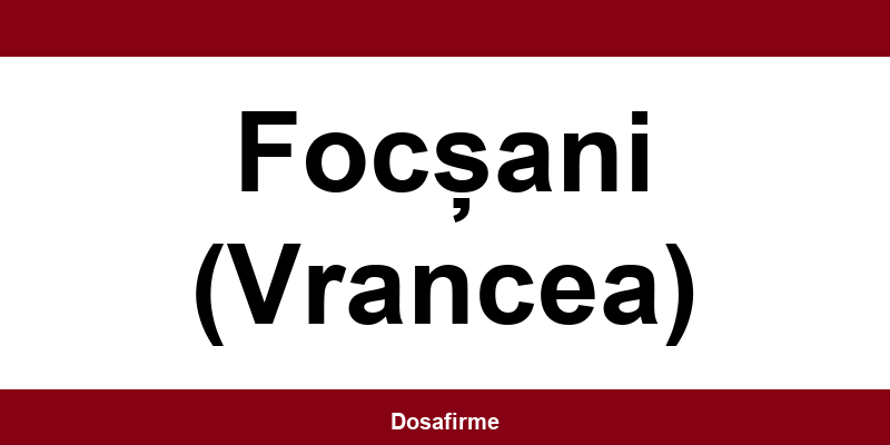 Program și date de contact ONRC Focșani (Vrancea) (Registrul Comerțului)