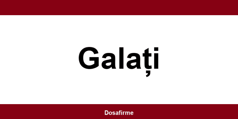 ONRC Galați - Program și date de contact