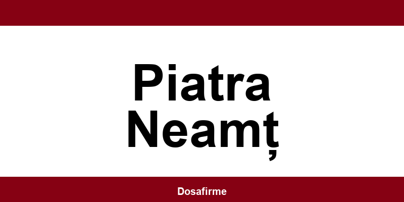Program și date de contact ONRC Piatra Neamț (Registrul Comerțului)