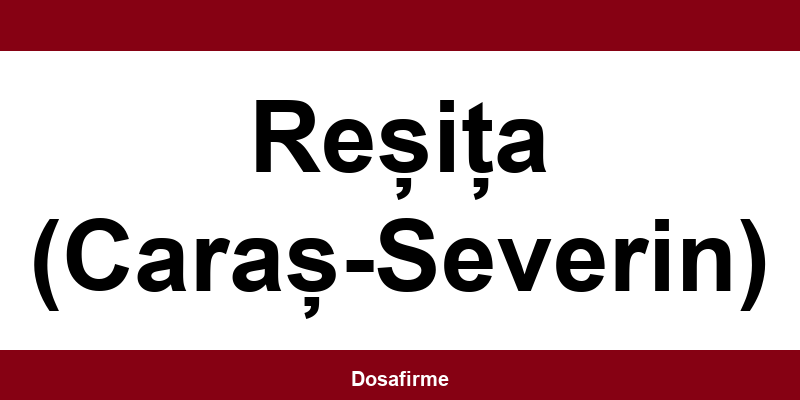 Program și date de contact ONRC Reșița (Caraș-Severin) (Registrul Comerțului)