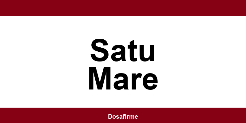 Program și date de contact ONRC Satu Mare (Registrul Comerțului)