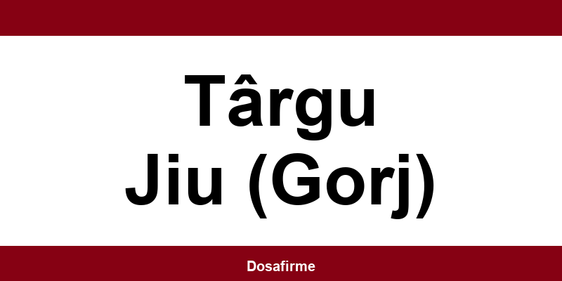 Program și date de contact ONRC Târgu Jiu (Gorj) (Registrul Comerțului)