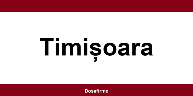 ONRC Timișoara - Program și date de contact